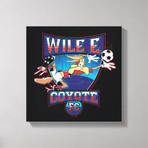 Lienzo Escudo del Club de Fútbol WILE E. COYOTE™
