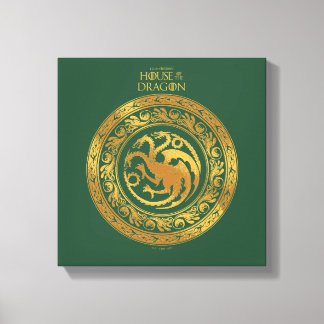 Lienzo Escudo Golden Targaryen