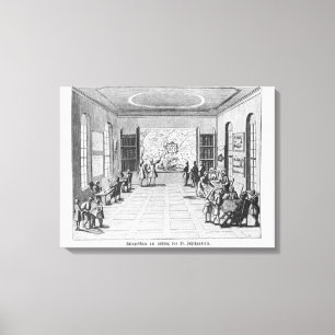 Lienzo Escuela de la guerra