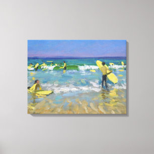 Lienzo Escuela de la resaca en St Ives