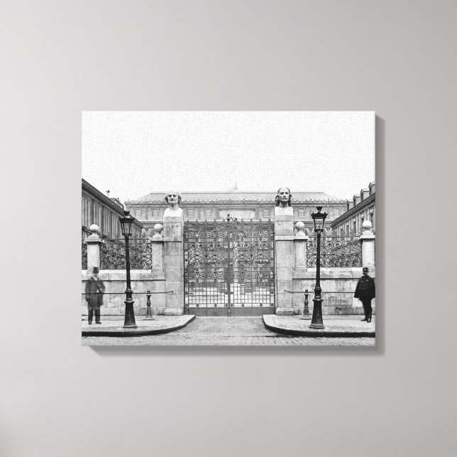 Lienzo Escuela Nacional Superior de Bellas Artes (Anverso)