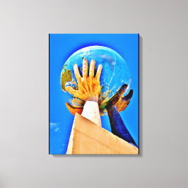 Lienzo Escultura de globo