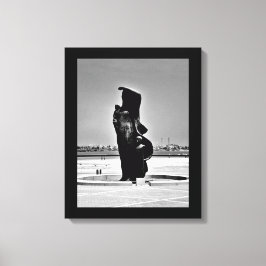 Lienzo Escultura de madre e hijos