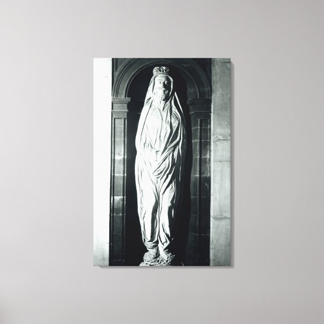 Lienzo Escultura de piedra de John Donne en su mortaja (Anverso)