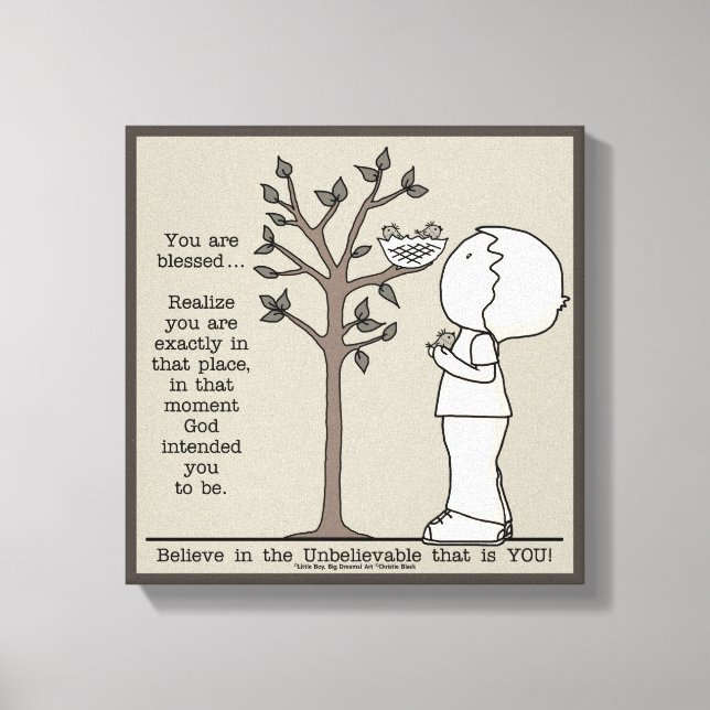 Lienzo Ese lugar (Anverso)