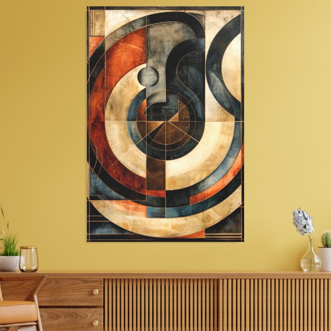 Lienzo Esencia abstracta (Insitu (Sala de estar))