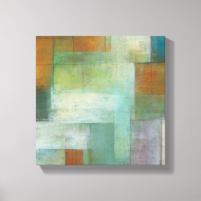 Lienzo Esencia Azul del Lago II (Anverso)