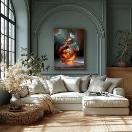 Lienzo Esencia de mariposa - Perfume floral encantado