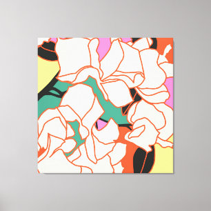 Lienzo Esencia rosa de Bougainvillea