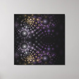 Lienzo Esfera fractal Mandala Universo Canvas extendidas