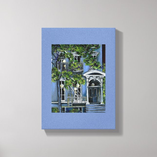 Lienzo Esferas Luminosas Desde Dentro (Anverso)