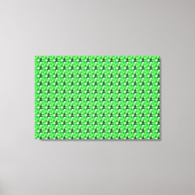 Lienzo Esmeralda, verde brillante (Anverso)