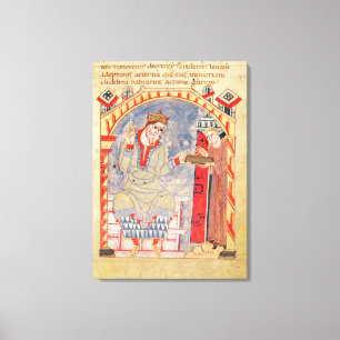 Lienzo Esmero a Charles el calvo, de