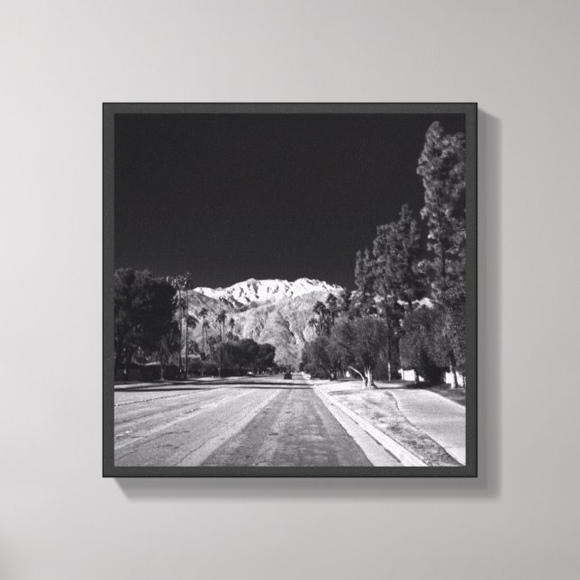 Lienzo Esnevada del desierto-Rancho Mirage, CA de Tom Mas (Anverso)