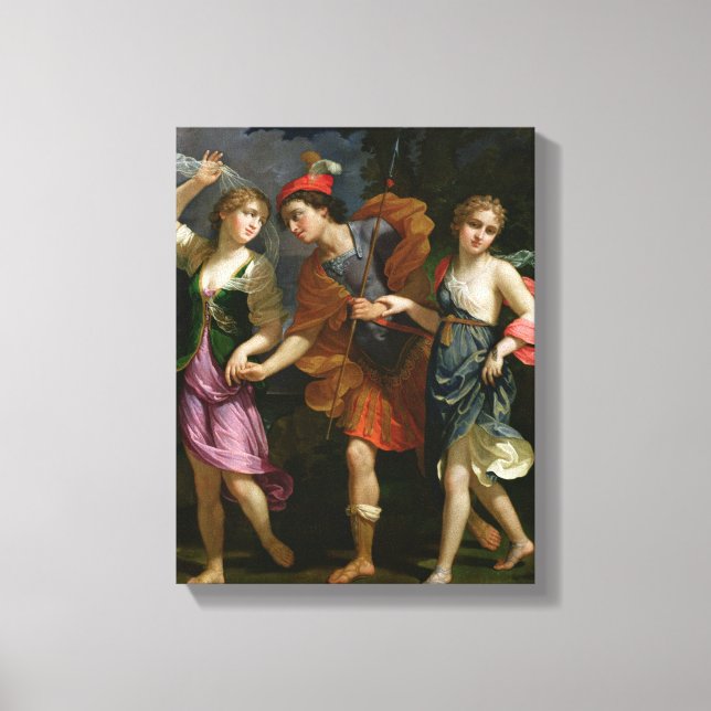 Lienzo Ésos con Ariadna y Phaedra (Anverso)