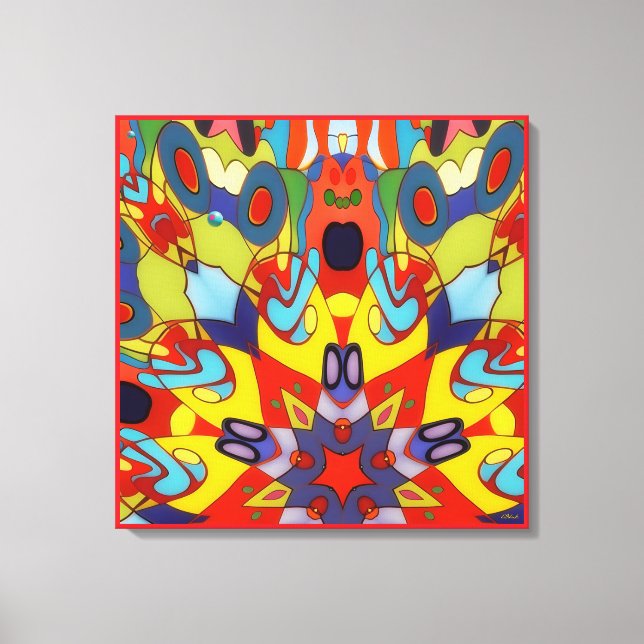 Lienzo Esoteric Scream (Anverso)