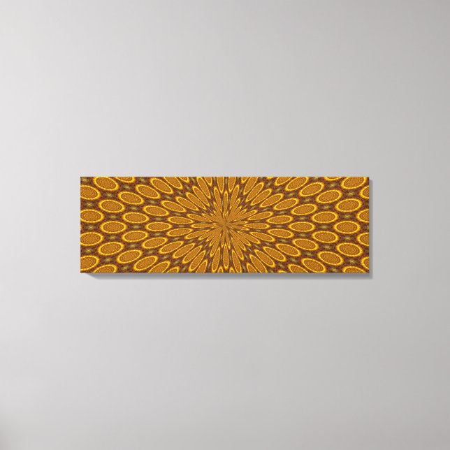 Lienzo Espacio Dorado (Anverso)