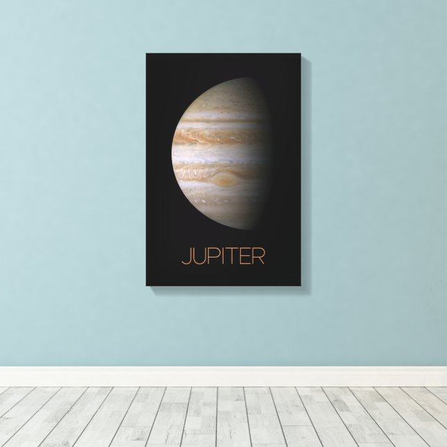 Lienzo Espacio exterior, galaxia, sistema solar, júpiter  (Insitu (piso de madera))