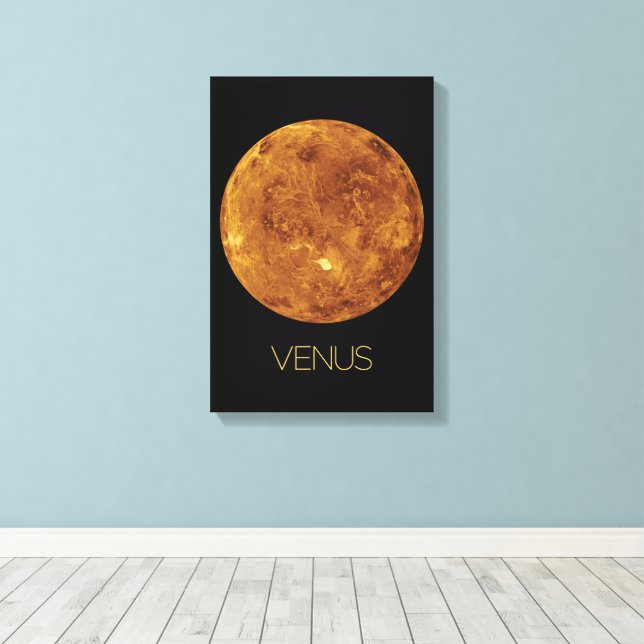 Lienzo Espacio exterior, galaxia, sistema solar, planeta  (Insitu (piso de madera))