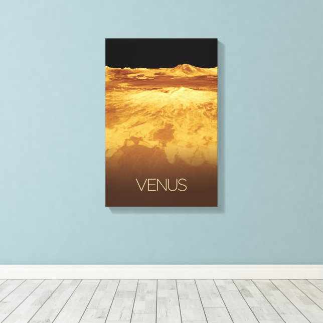 Lienzo Espacio exterior, galaxia, sistema solar, planeta  (Insitu (piso de madera))