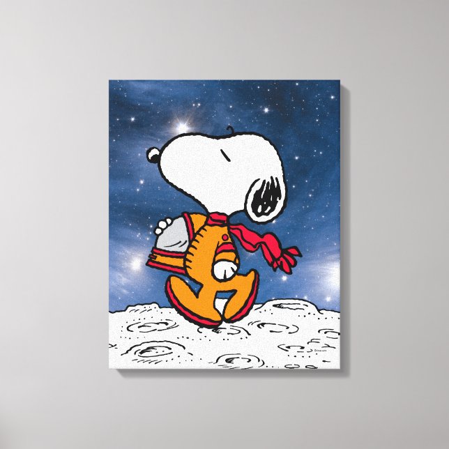 Lienzo ESPACIO | Snoopy (Anverso)