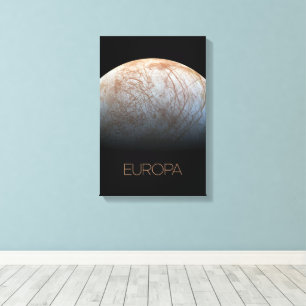 Lienzo Espacio ultraterrestre, Cosmos, Sistema Solar, Lun
