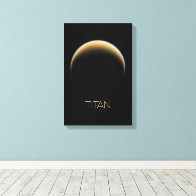 Lienzo Espacio ultraterrestre, Cosmos, Sistema Solar, Moo (Insitu (piso de madera))