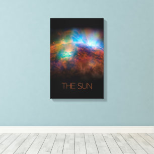Lienzo Espacio ultraterrestre, galaxia, sistema solar, es