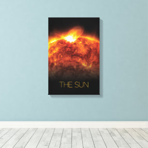Lienzo Espacio ultraterrestre, galaxia, sistema solar, es