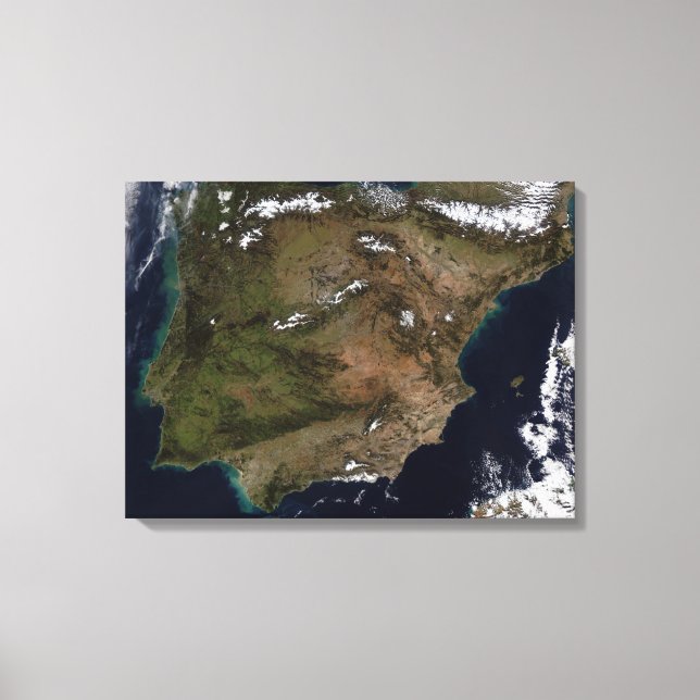 Lienzo España y Portugal 2 (Anverso)