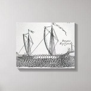 Lienzo Español Ship