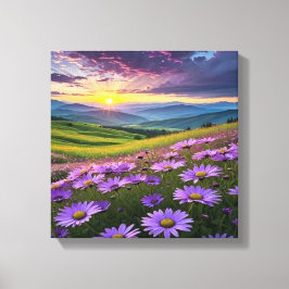 Lienzo Espectacular paisaje natural con sonidos relajante