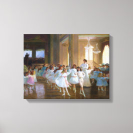 Lienzo Espectáculo de baile (clase de ballet para bailari