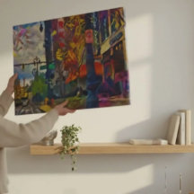 Espectro abstracto de urbanidad de Detroit