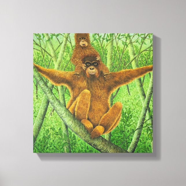 Lienzo Espera ahí. (Anverso)