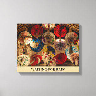 LIENZO "ESPERANDO LA LLUVIA"