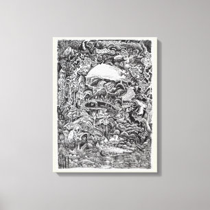 Lienzo Esperando la salida del Maelstrom