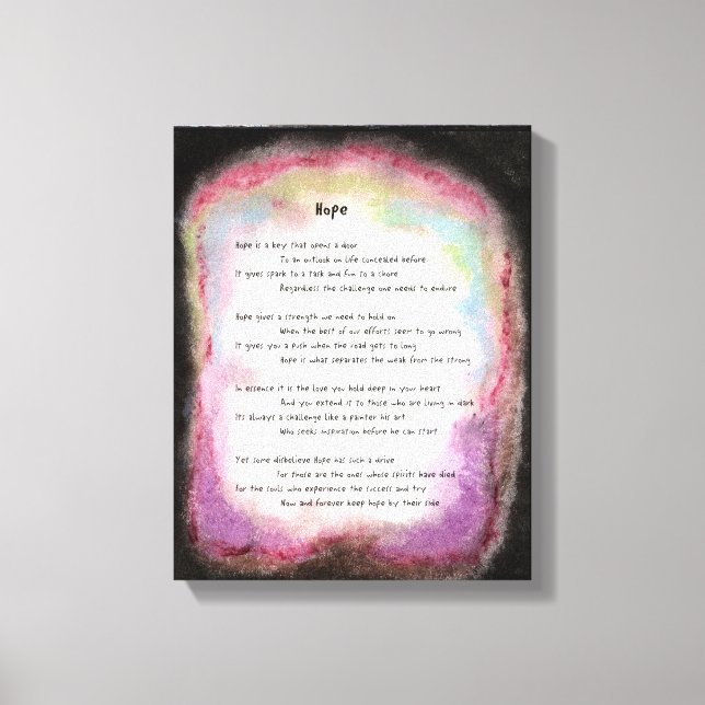 Lienzo Esperanza (Anverso)