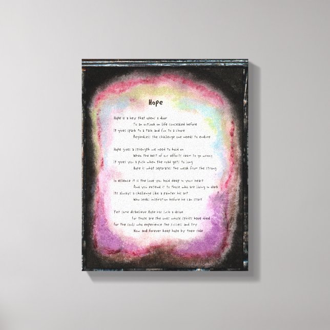 Lienzo Esperanza (Anverso)