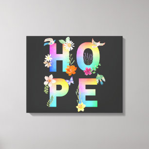 Lienzo Esperanza Inspiradora artística positiva motivacio