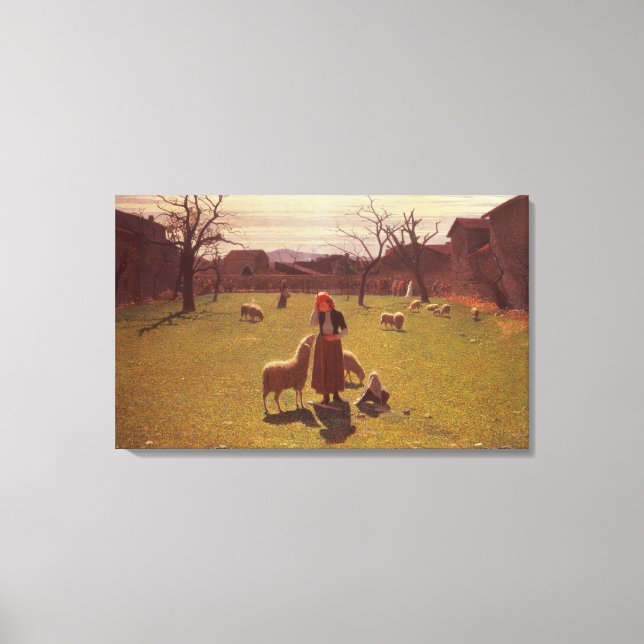 Lienzo Esperanzas falsas (Anverso)