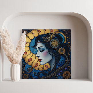 Lienzo Espiral celeste