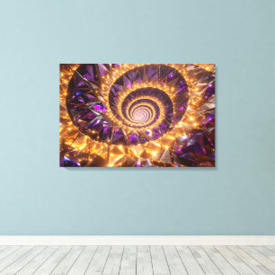Lienzo Espiral dorada Dreamscape