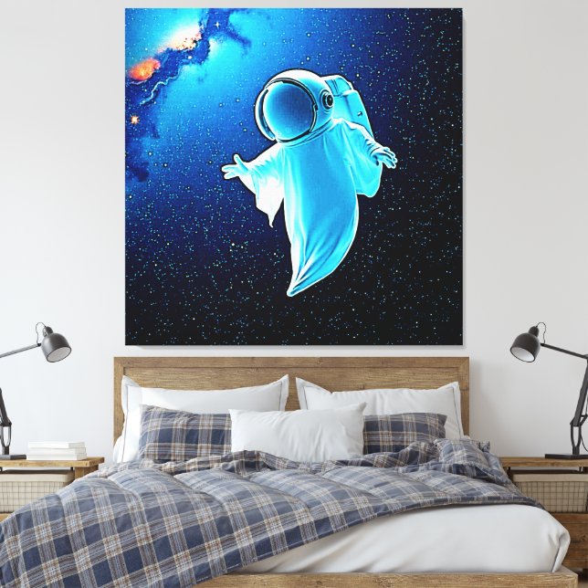 Lienzo Espíritu cósmico en el diseño espacial (Insitu(Dormitorio))