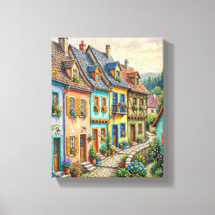 Lienzo Espíritu Romántico de una Europa Bañada por el Sol