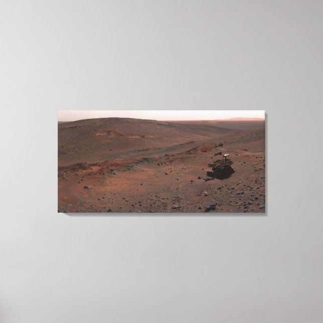 Lienzo Espíritu Rover de exploración de Marte (Anverso)
