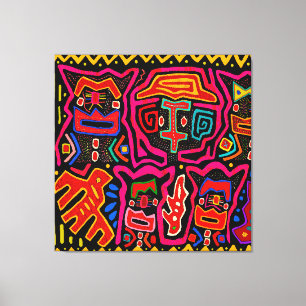 Lienzo Espíritus de demonios chamanes y sueños