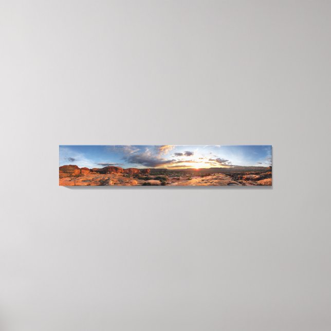 Lienzo Esplanade Sunset - Gran Cañón - Río Trueno (Anverso)