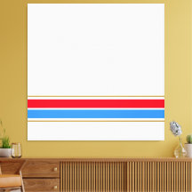 Esporádico Brillante Carreras Azul Rojo Tiras En B