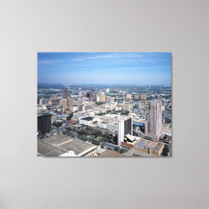 Lienzo Esquina de San Antonio Texas